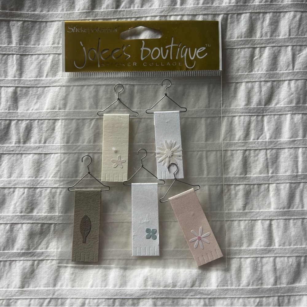 NWT Jolee's Boutique Hand Towels Dimensional Sticker Set